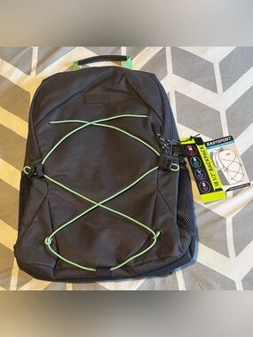 Eastsport Unisex Ascend Athleisure 18.5" Bungee Backpack/ Color: Nine Iron/ NWT